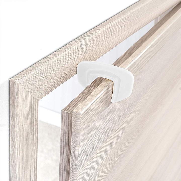 Image du produit Coona Butoirs de porte et anti-pince-doigts Lot de 3 - blanc Sécurité enfants