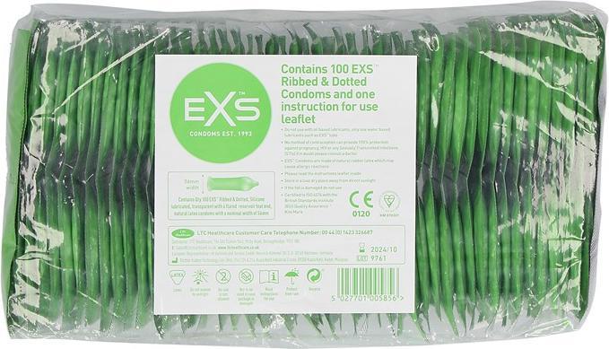 Produktbild EXS Ribbed & Dotted (100 Stk.)