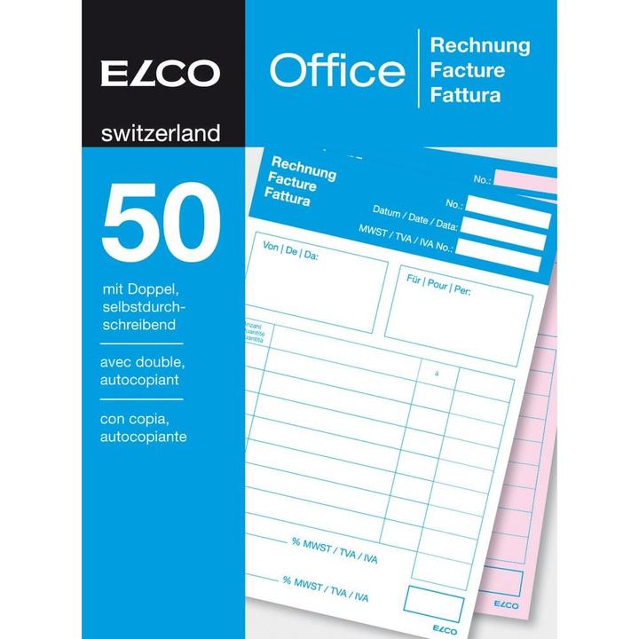 Actual product image Elco Invoice (50 x)