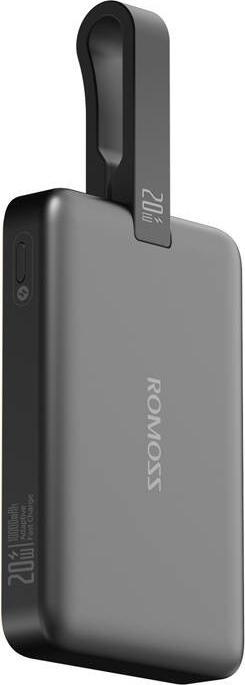 Actual product image Romoss Powerbank WM010 10000mAh 20W (black) (10000 mAh, 20 W, 37 Wh)