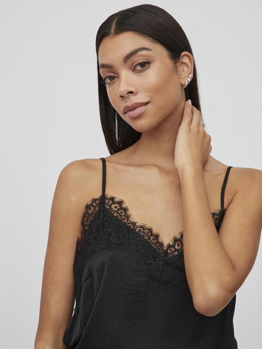 Actual product image Vila Lace trimmed strap top (36)
