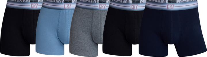 Produktbild CR7 Mens Trunk Cotton Stretch 5-Pack & Travel Bag (M, 5er Pack)