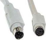 Image du produit Land 2.0m PS2 M/F cable PS/2 2 m 6-p Mini-DIN Gris (2 m, PS/2)