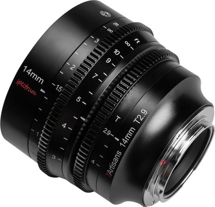 Actual product image 7artisans Spectrum 14mm T2.9 Canon RF (Canon RF, APS-C / DX)
