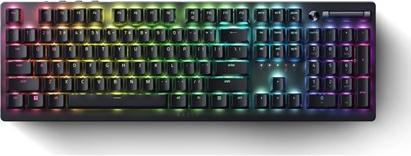 Actual product image Razer Deathstalker V2 Pro Gaming Keyboard, Purple Switch, US layout, Wireless, Black (US, Cable)