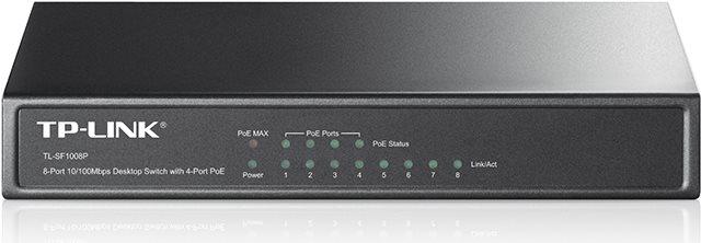 Produktbild TP-Link PoE Switch TL-SF1008P 8 Port (8 Ports)