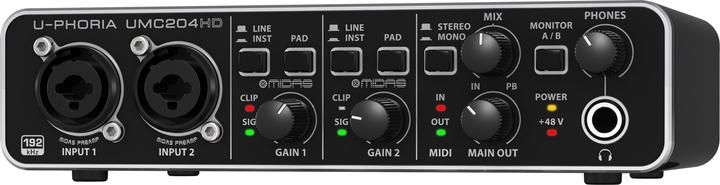 Image du produit Behringer U-Phoria UMC204HD (USB)