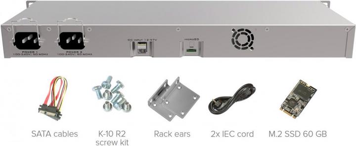 Actual product image MikroTik VPN Router RB1100AHx4 Dude Edition
