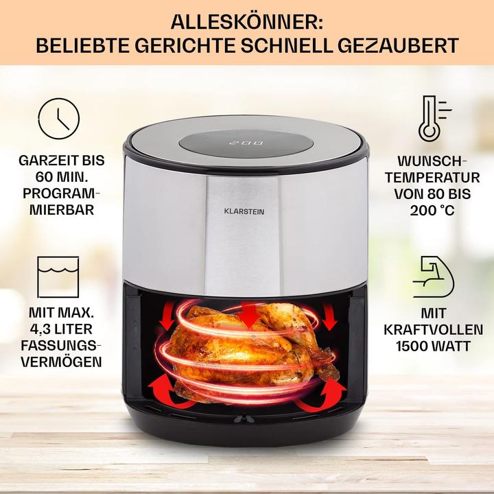 Produktbild Klarstein Heissluftfriteuse