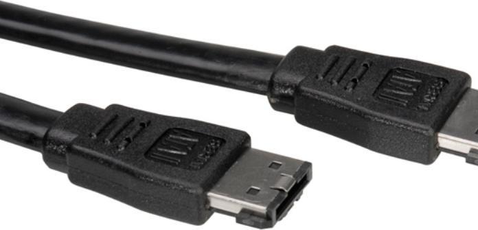 Actual product image Roline External hard disk cable, eSATA 6.0 Gbit/s 1.0 m