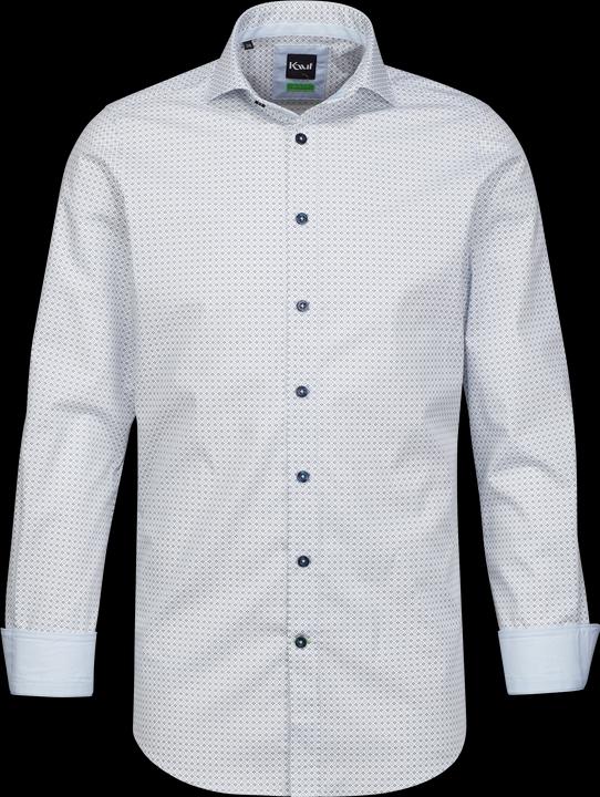 Kauf London New Kent Langarm slim fit mit Kontrast (40)