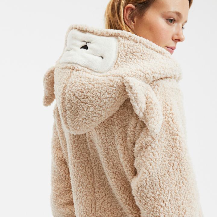 Actual product image So'home Kapuzenjumpsuit aus Sherpa-Fleece (42)