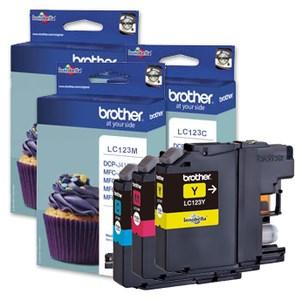 Productafbeelding Brother LC-123 Regenboogpak (M, C, Y)