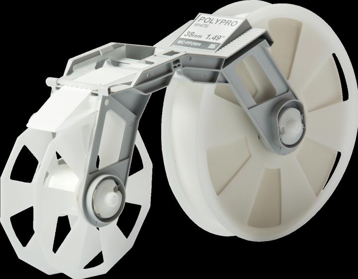 Inkadoo Brother MC-PP2WH DirectLabel Cassette White 38 mm White Brother Tape Creator 50 mm (16.60 cm, White)