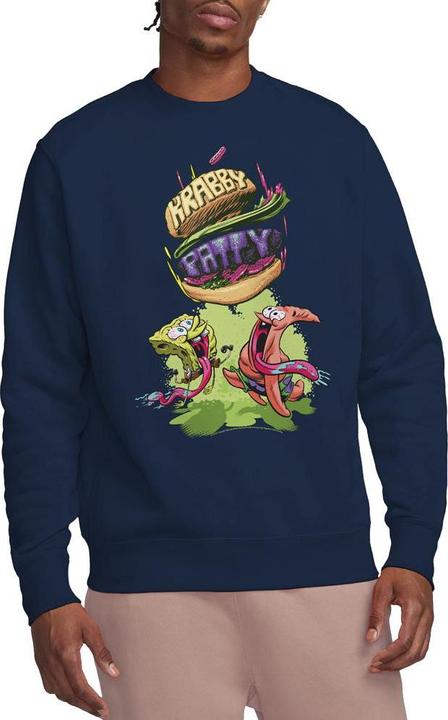 Immagine prodotto Spongebob Squarepants Krabby Patty From The Sky Felpa Adulto Unisex (XL)