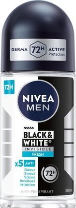 NIVEA Menack&White Invisible Fresh Antiperspirant W (Roll-on, 50 ml)