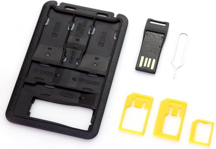 Actual product image PowerGuard SIM Card Travel Adapter Tool Kit