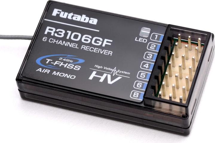 Image du produit Futaba R3106GF Récepteur T-FHSS (w/o Telemetry)