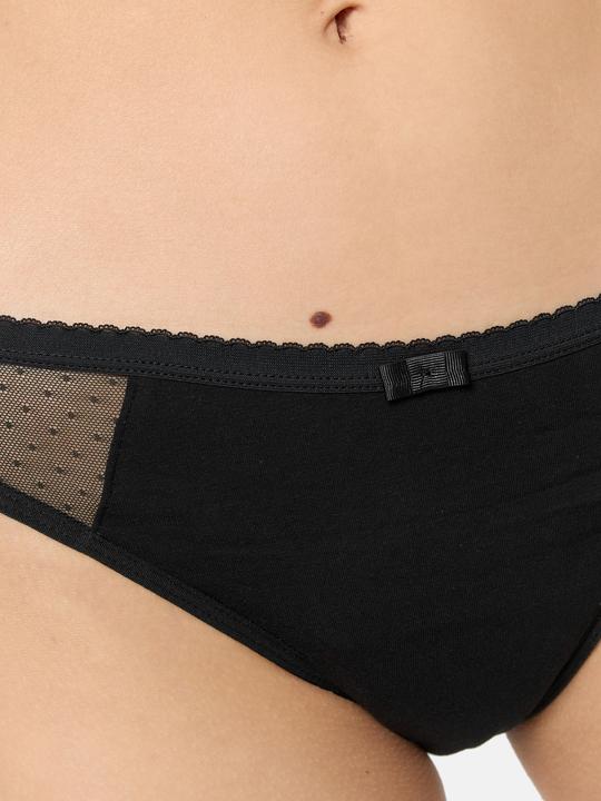 Immagine prodotto DIM Slip Lace Strong Nero con dettaglio in rete (S)