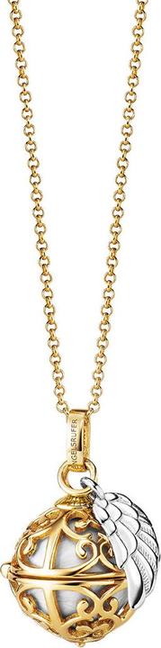 Immagine prodotto Engelsrufer Palla canterina con ala (Ottone, Argento 925, 45 cm)