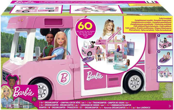 Actual product image Barbie 3-in-1 Super Adventure Camper with Accessories