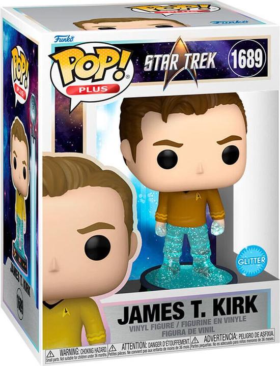Produktbild Funko Star Trek Transporter POP! Plus Movies Vinyl Figur Kirk 9 cm