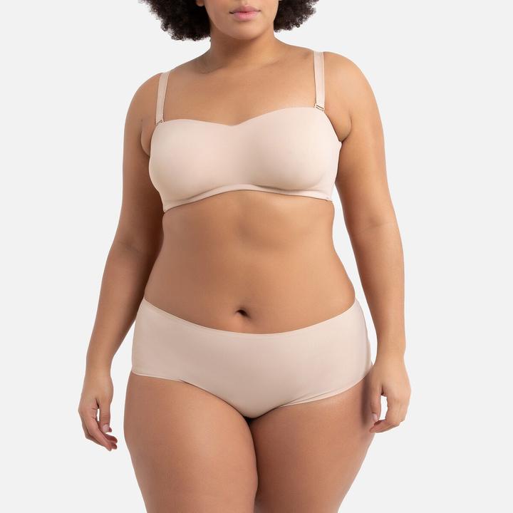 Produktbild La Redoute Collections Bandeau-BH aus Mikrofaser (100 C)