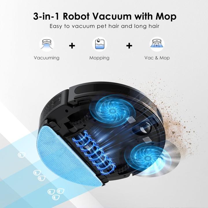 Actual product image Lubluelu SL60 Plus (Vacuum mopping robot)