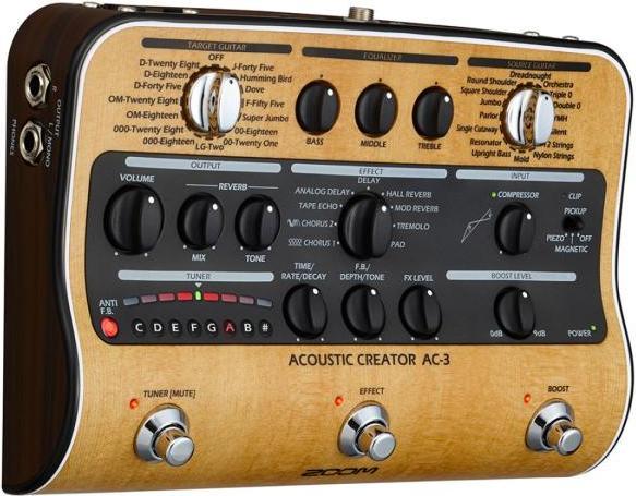 Produktbild Zoom AC-3 Acoustic Creator Effektgerät (Gitarre)