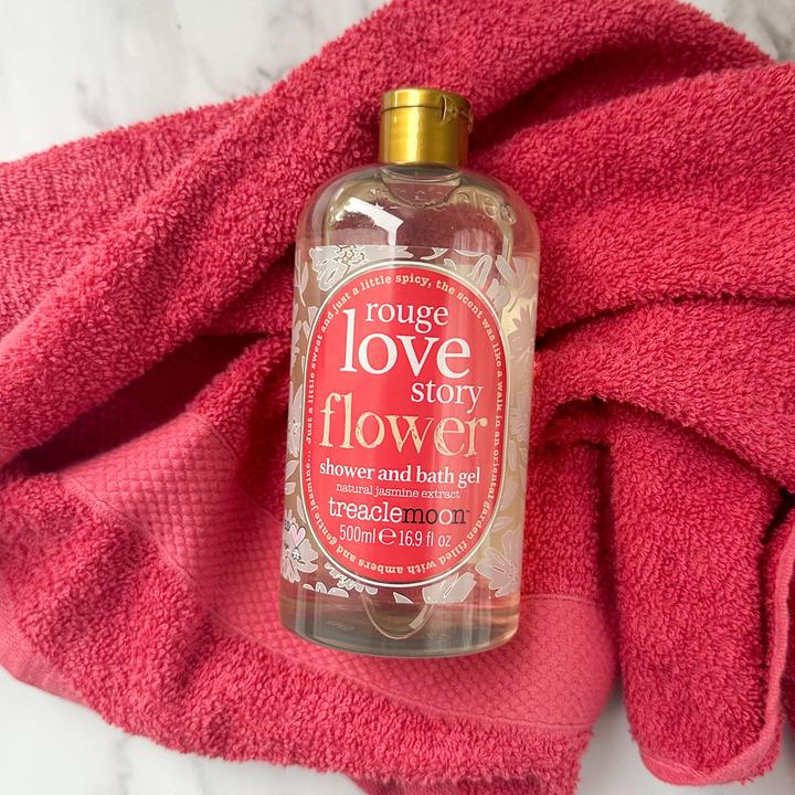 Produktbild Treaclemoon Rouge Love Story Dusch- & Badegel 500ml mit natürlichem Jasminduft (500 ml)