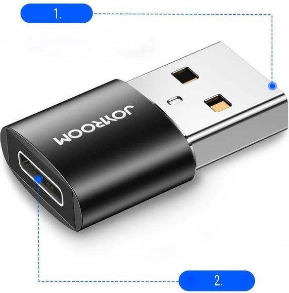 Actual product image Joyroom Adapter (USB Type C, USB 2.0)