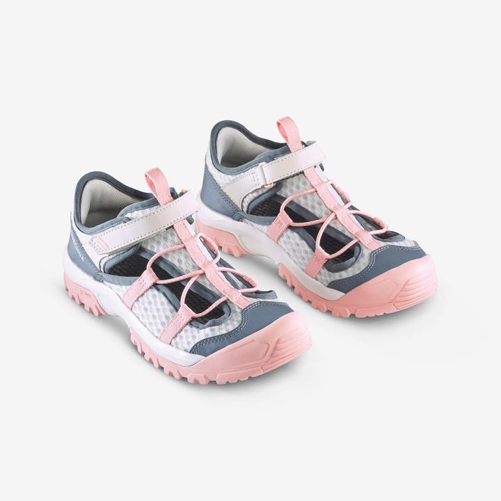 Actual product image Quechua Wandersandalen Kinder atmungsaktiv - MH900 beige (29)