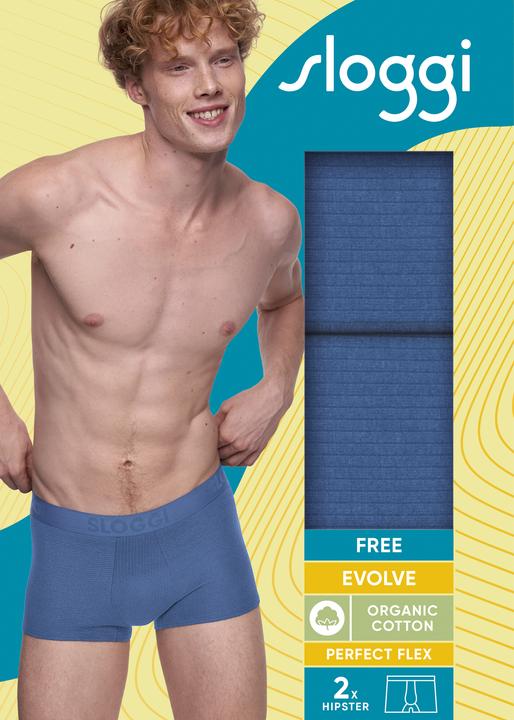 Produktbild Sloggi FREE Evolve Hipster (XXL, 2er Pack)