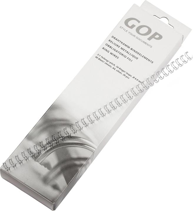 GOP Wire comb binding elements 3:1 A4