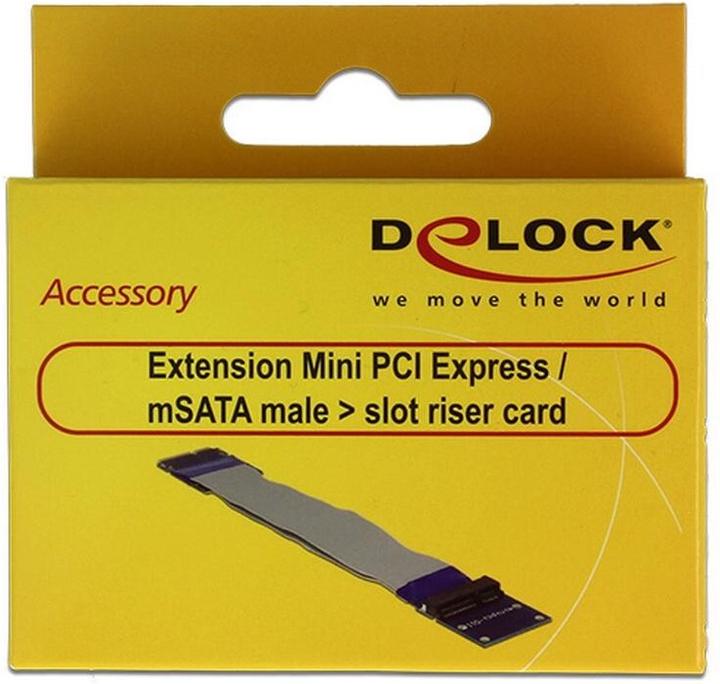 Produktbild Delock SATA-Adapterkabel Mini-PCIe - mSATA 0.13 m