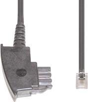 Actual product image E+P T 78/15 15m Black Telephone Cable