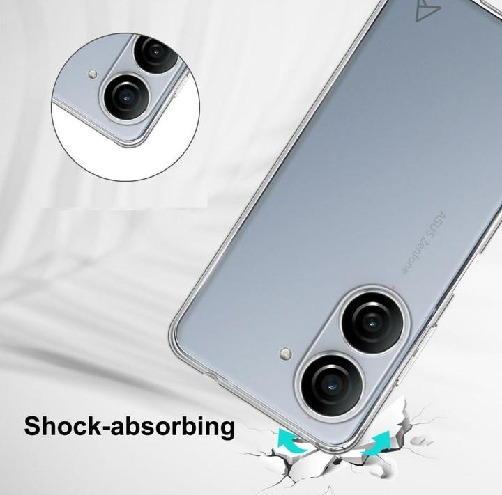 Productafbeelding Screenguard Asus Zenfone 10 Flexibel TPU Transparant Hoesje (Asus Zenfone 10)