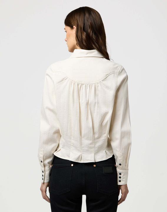 Immagine prodotto Wrangler Langarmhemd Femme Peplum Shirt (XS)