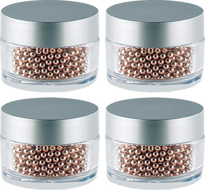 Image du produit Rosenstein & Söhne Perles de nettoyage en acier inoxydable avec revêtement en cuivre