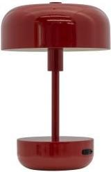 Actual product image Dyberg Larsen Haipot LED Portable Table Lamp Dark Red