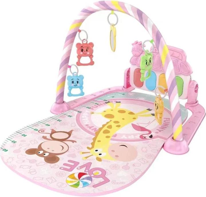 Activity Board Baby Fitness Stand Spielzeug Baby Musik Fuss Klavier Neugeborenes Klavier Krabbeln
