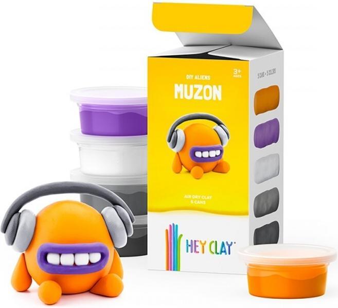 Actual product image Hey Clay Obcy Muzon plastic clay