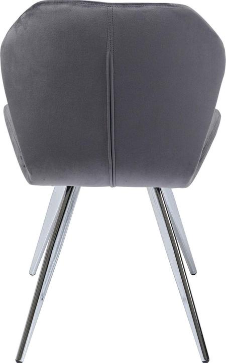Produktbild Kare Design Stuhl Viva Grau Chrom
