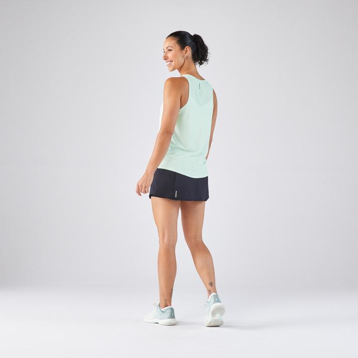 Actual product image Kuikma Damen Tennisshirt - TTK Light ärmellos hellgrün (L)