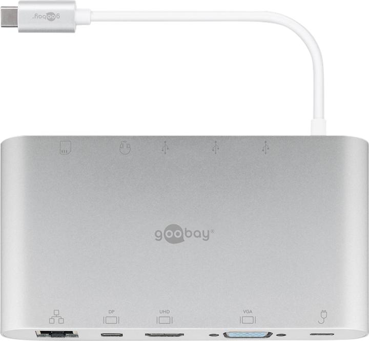 Produktbild Goobay USB-C Multiport-Adapter (USB-C, 11 Ports)