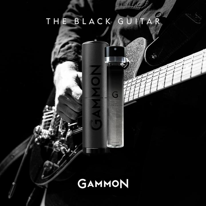 Produktbild Gammon 9458 Black Notes Parfum Starter-Set G (2x20 ml), das aromatisch-fruchtige BLACK GUITAR Herren (Eau de Parfum, 40 ml)