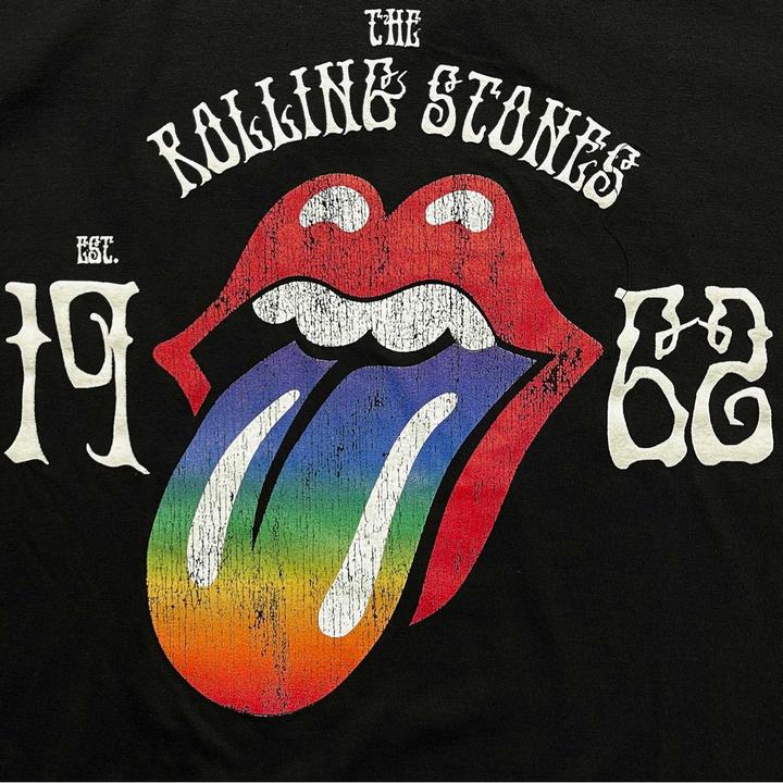 Immagine prodotto The Rolling Stones Maglietta Sixty Rainbow Hi-Build Donna/Ladies (S)