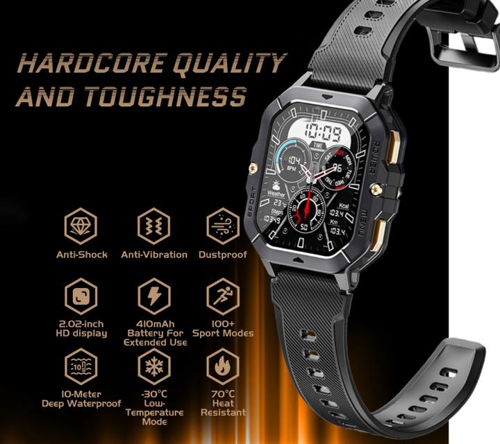 Produktbild Herren-Smartwatch RNCF23-1 SCHWARZ