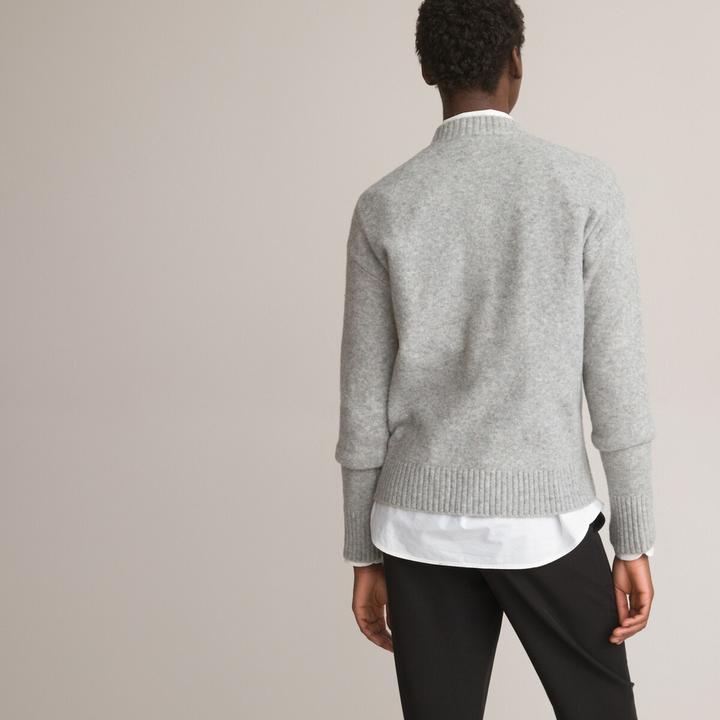 Image du produit La Redoute Collections Pull à encolure ronde (S)
