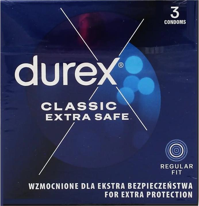 Immagine prodotto Durex Preservativi Extra Safe - Variante: 3 pezzi (3 pz.)